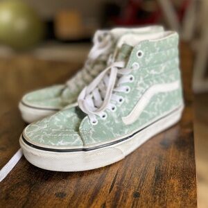 Vans Celadon Green Washes Sk8-Hi